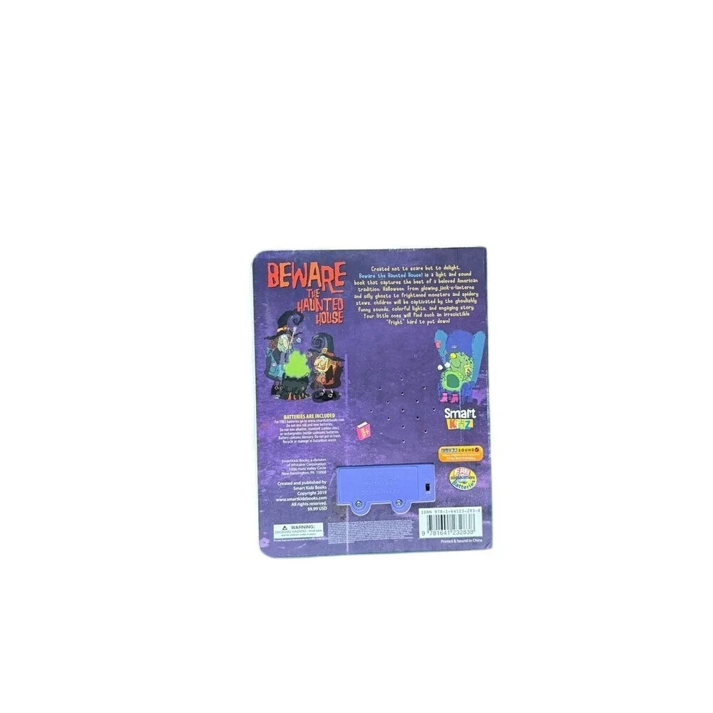 B. Smart Beware the Haunted House Spooky Sound‎ and Light Board Book Halloween